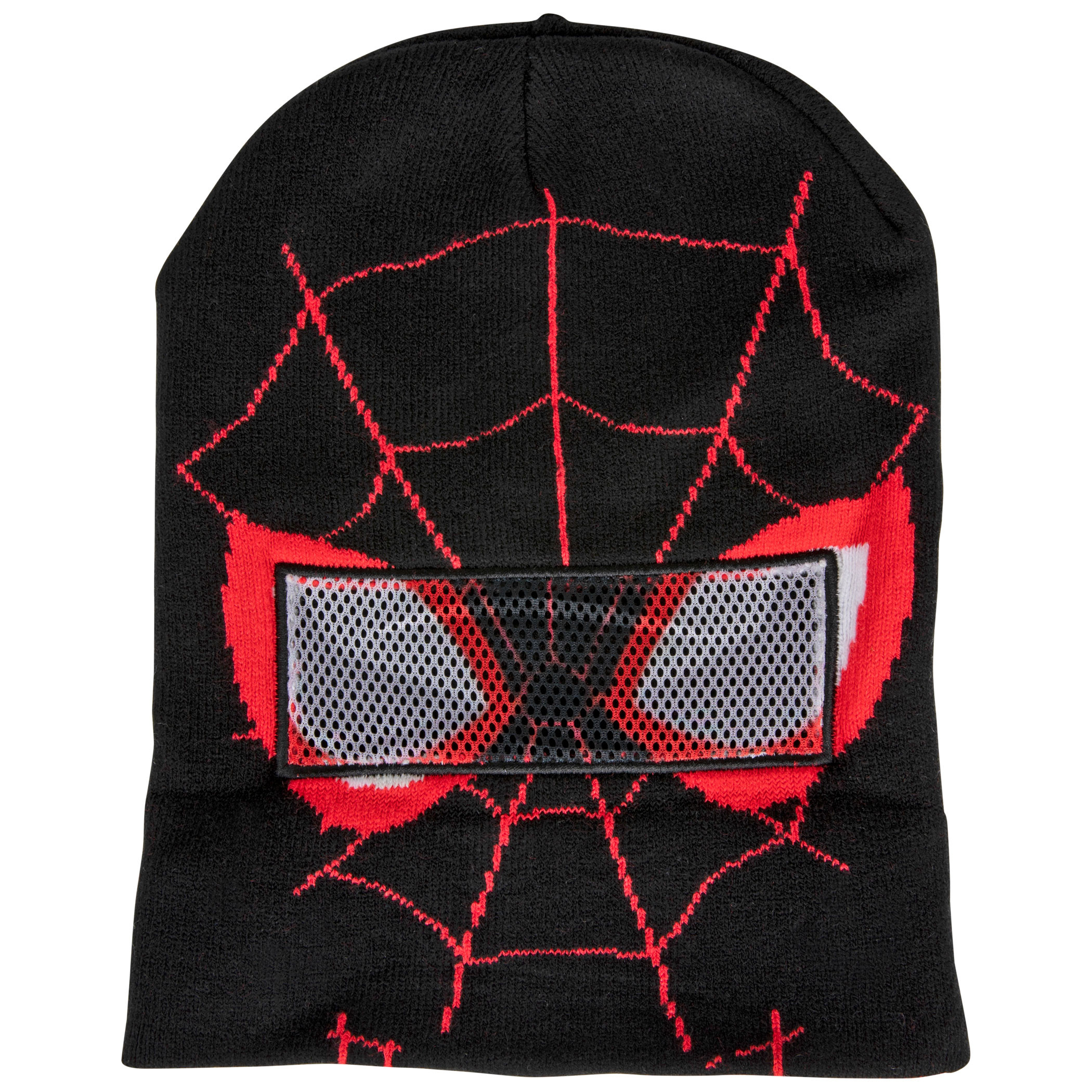 Spider-Man Miles Morales Costume Pull Down Mask Beanie